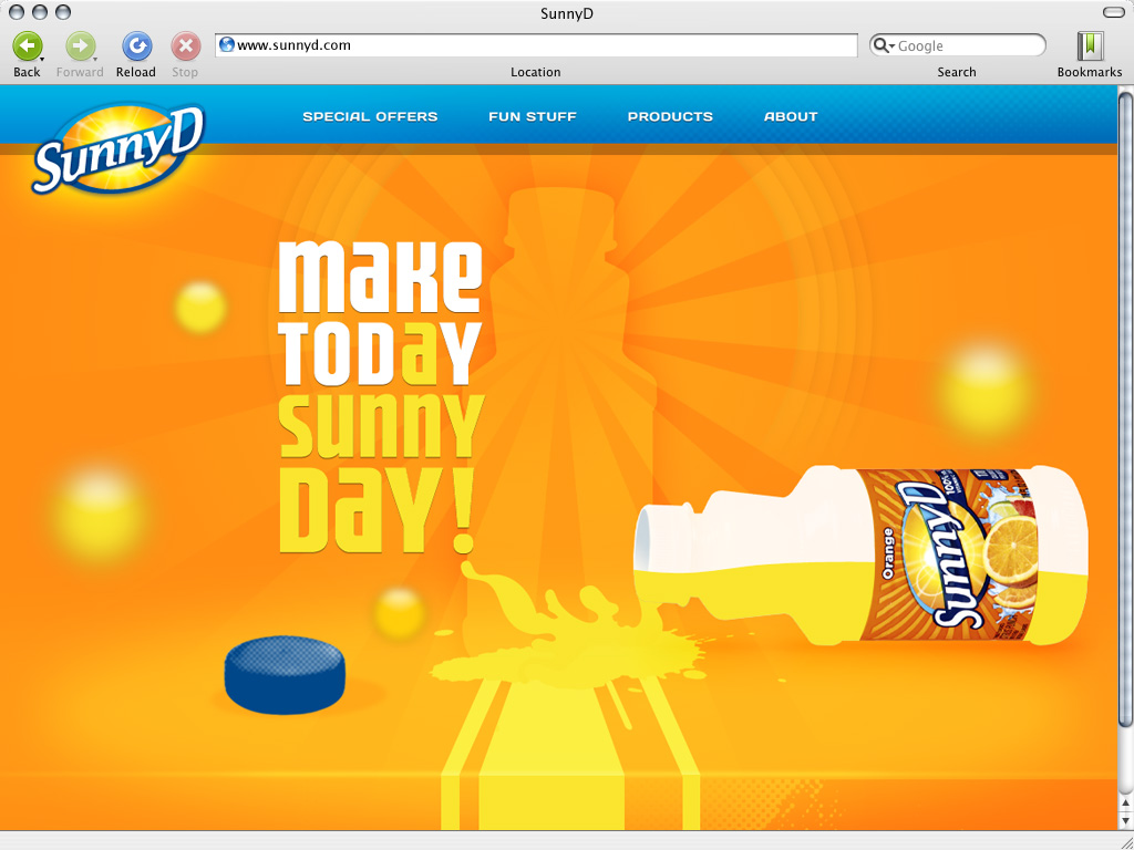 SunnyD Homepage